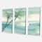 Designart - Peaceful Dusk I Tropical - Tropical Canvas Artwork